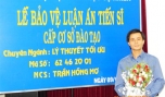 Nghiên cứu sinh Trần Hồng Mơ bảo vệ thành công luận án Tiến sĩ