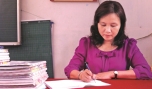 Cô Nguyễn Thị Nữ: Tâm huyết vì sự nghiệp 
