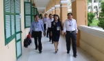 Thứ trưởng Bộ GD-ĐT kiểm tra công tác thi tại Tiền Giang