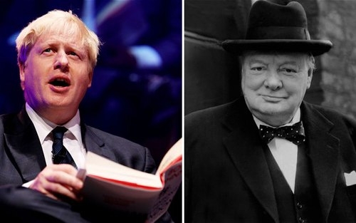 Thị trưởng London viết sách về Winston Churchill